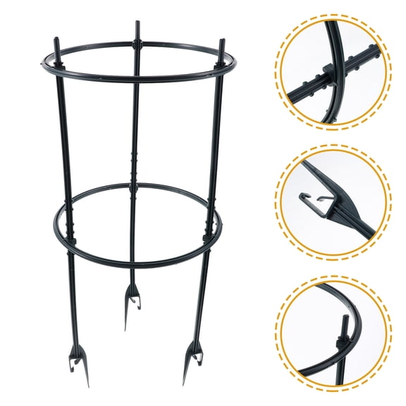 SEWCHICS Planter Rack Black 1Set 21.5X19In