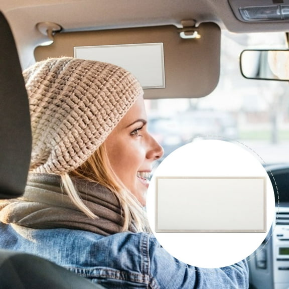 WHAMVOX  Clip on Visor Mirror Car Vanity Makeup Automobile