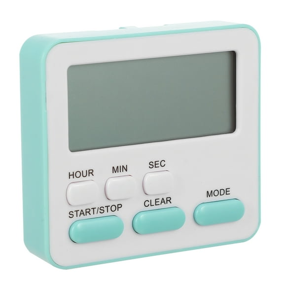 WHAMVOX Clock Multifunction Timer Timer with Magnetic Backing Student 7X6.2CM Green