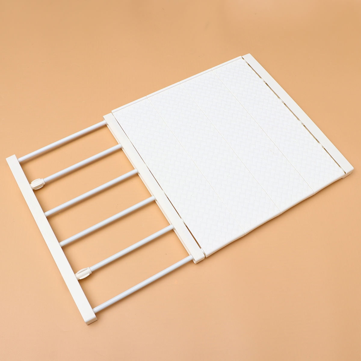 HOOWIFFY Storage Shelf Dividers and Separators Plastic Stable White ...
