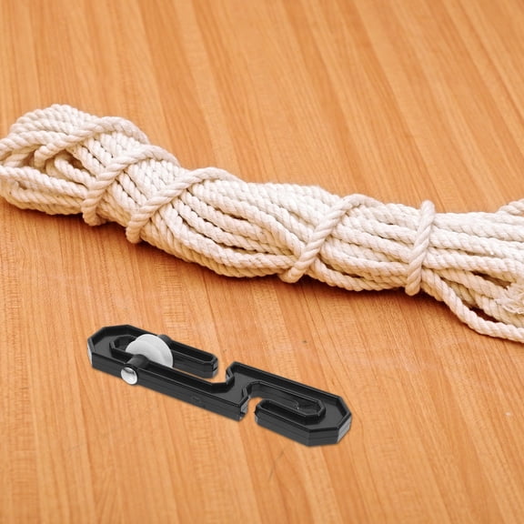 SKISUNO Plastic Swivel Rope Pulley for Clothesline, Outdoor Laundry Pulley, 1 Pack