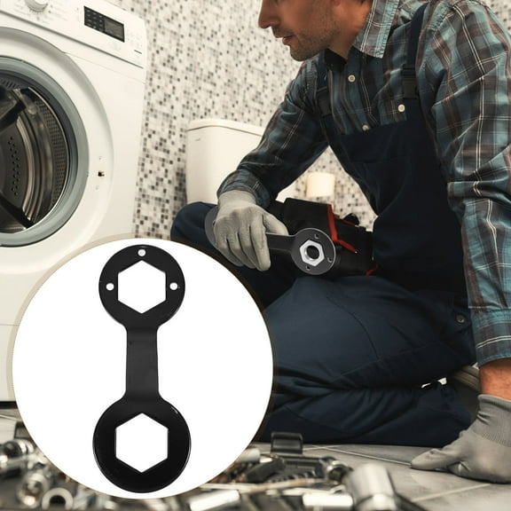 WHAMVOX Clutch Wrench Spanner Washer Aluminum Machine Washing Black