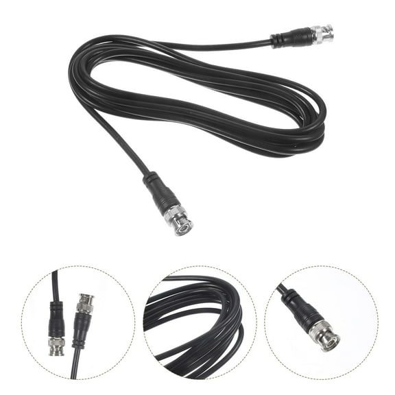 WHAMVOX Coaxial Cable Bnc Video Line 150.00X1.46X1.46CM Black