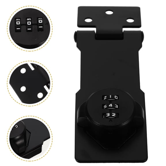 WHAMVOX Desk Drawer Locks Iron for Home Use 1Pack