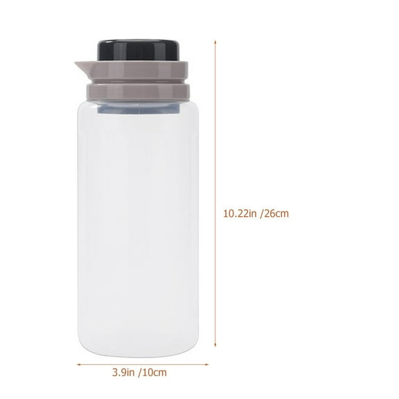 WHAMVOX Coffee Airtight Food Containers with Threaded Bottleneck for Home Use PP Material 2Pcs