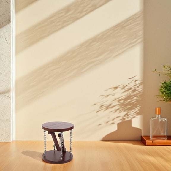 FESTFENDS Sculpture Table Wooden 1 Pcs For Science Enthusiasts