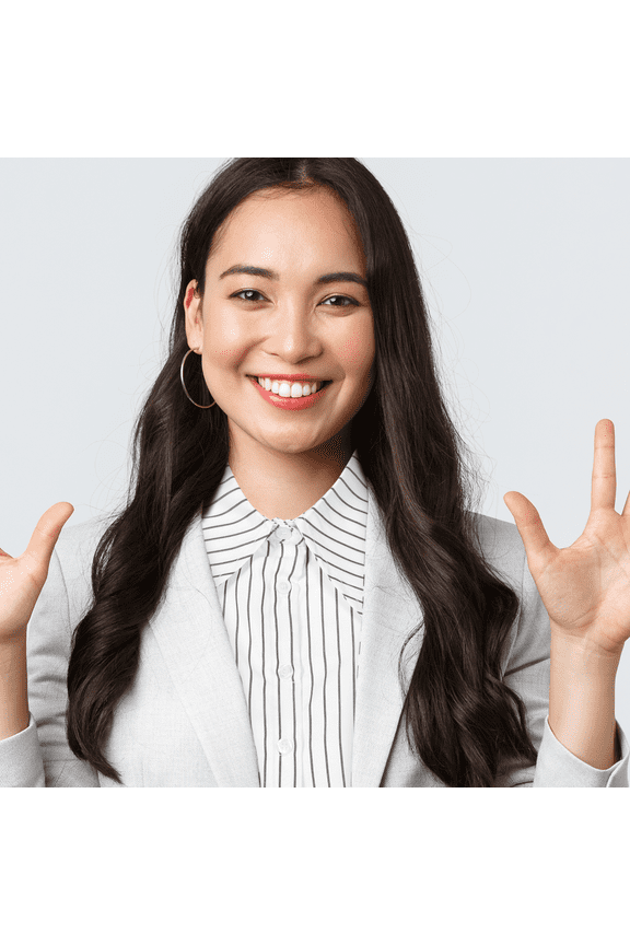 Collar for under Sweater Women Black Striped Shirt Woman Miss