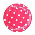thumbnail image 1 of WHAMVOX Colored Dot Disposable Plates for DIY Christmas Decorations Assorted Color 7 inch Plastic, 1 of 8