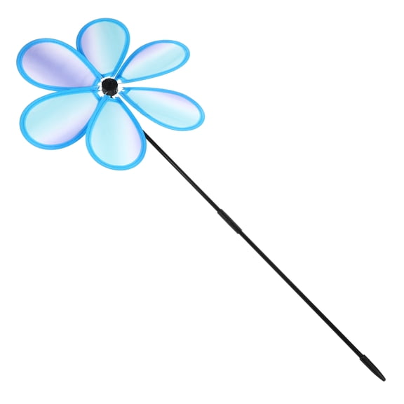 WHAMVOX Colorful Wind Spinners for Lawn Decorative Garden Stakes Child Blue