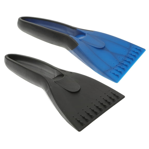 KAJNBN Mini Snow Shovel Black Plastic 2Pcs 8.06X3.73X1.18in