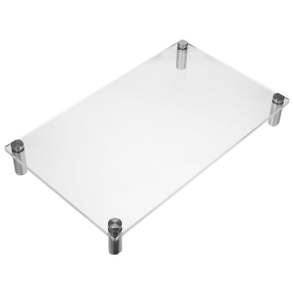 LITINKIMI Computer Monitor Riser For Desk Acrylic 1Pack 15.7X9.4X2.0In