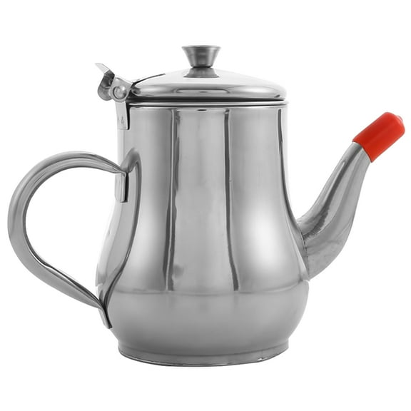 WHAMVOX  Cooking Oil Container with Strainer Anti-spill Pot