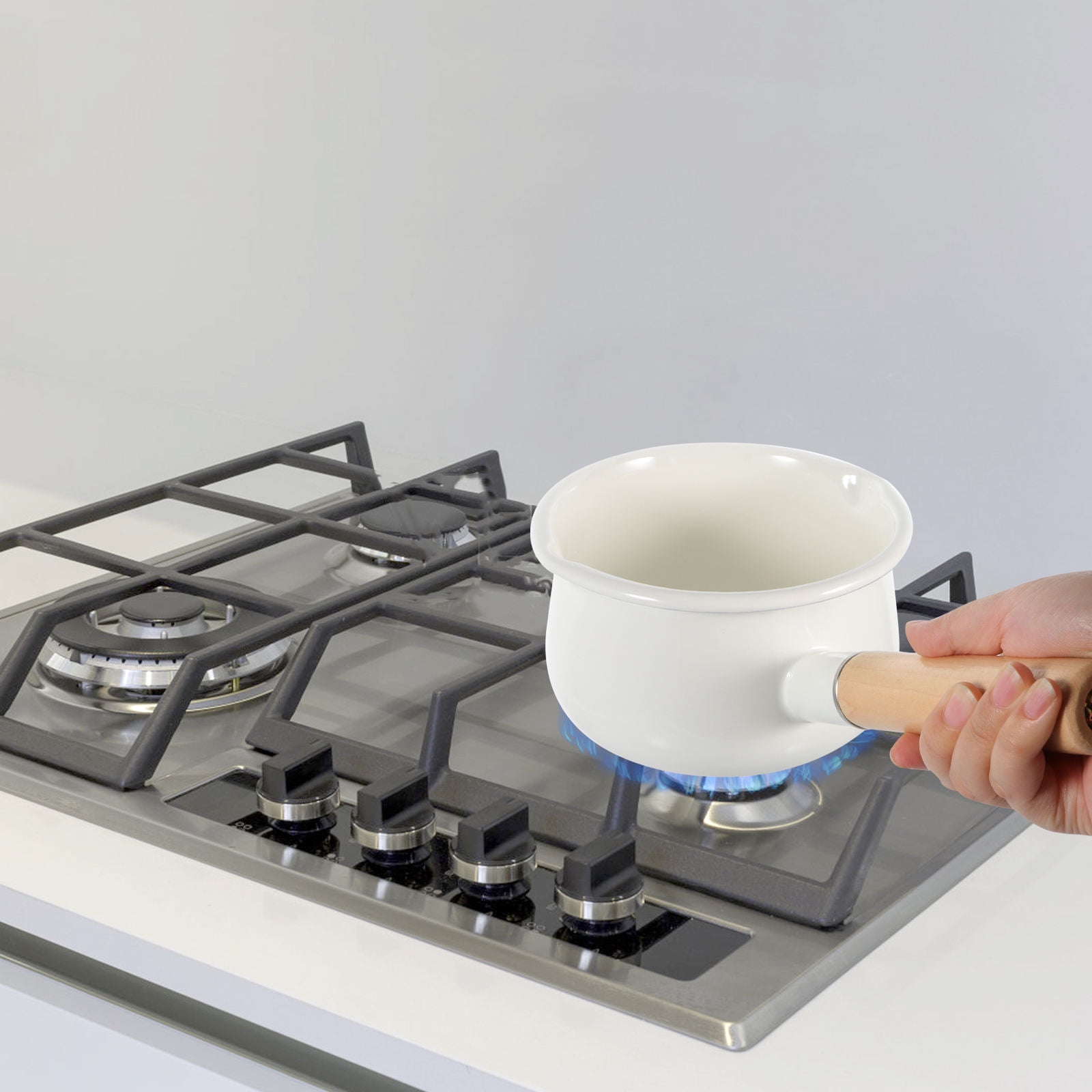 WHAMVOX Cooking Pot Milk Pots Enamel Instant Noodle Baby