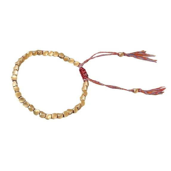 COMPUKAS tassel bracelet Simple Fashionable Copper Decorative 1Set for Adults Holiday