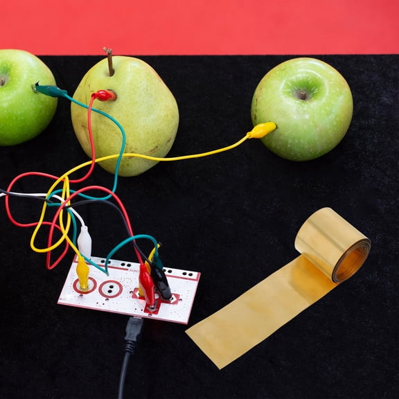 WHAMVOX Copper Sheet For Fruit Experiments Pure Copper Anode Strips For Educational Chemistry Projects Fruit Power Scientific Sample Plating