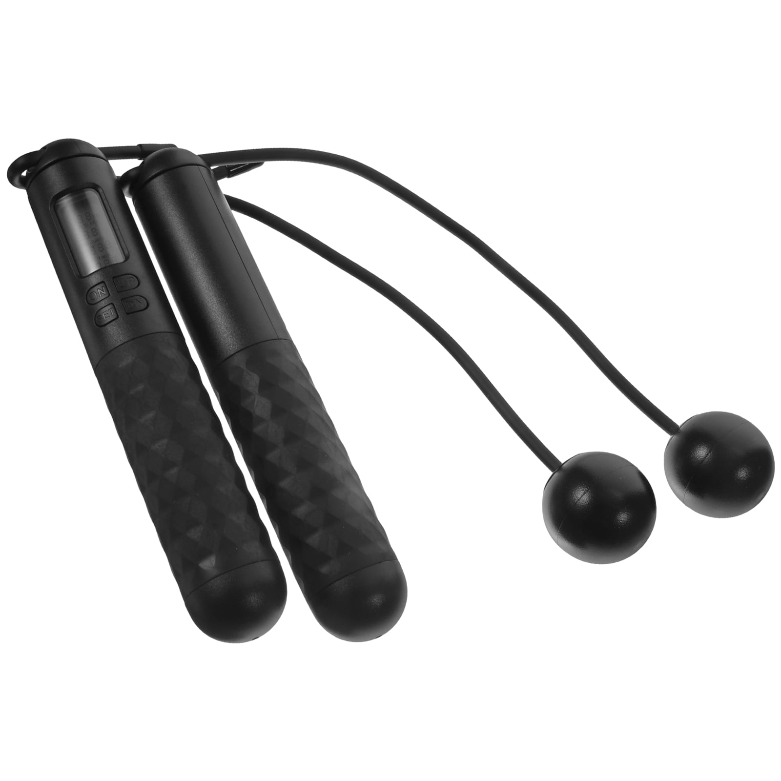 WHAMVOX Cordless Jump Rope with Counter for Students Black ABS Material ...