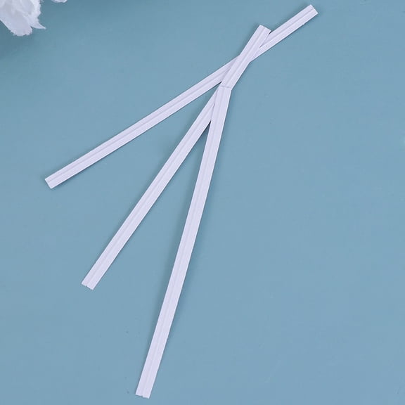 WHAMVOX White Craft Packaging Sealing Tape Strip for Wrapping and Packing, Tie Paper for Secure Packaging