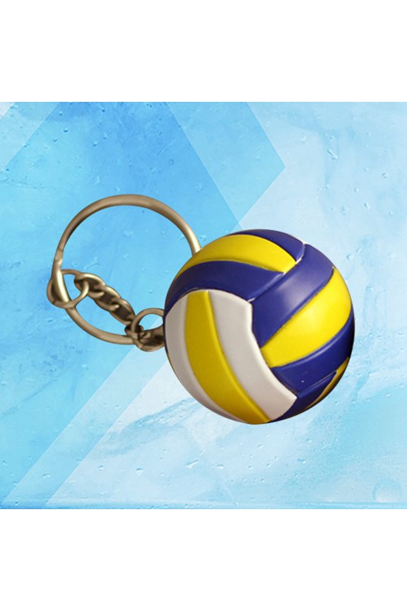 Creative BasketballShaped PVC keychain for Car Decoration and Bag Pendant Great Gift Idea Multi Color 4CM