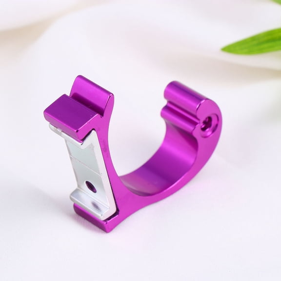 WHAMVOX Creative Purple Single Hook for Hanging Coats MultiFunctional 2Pcs