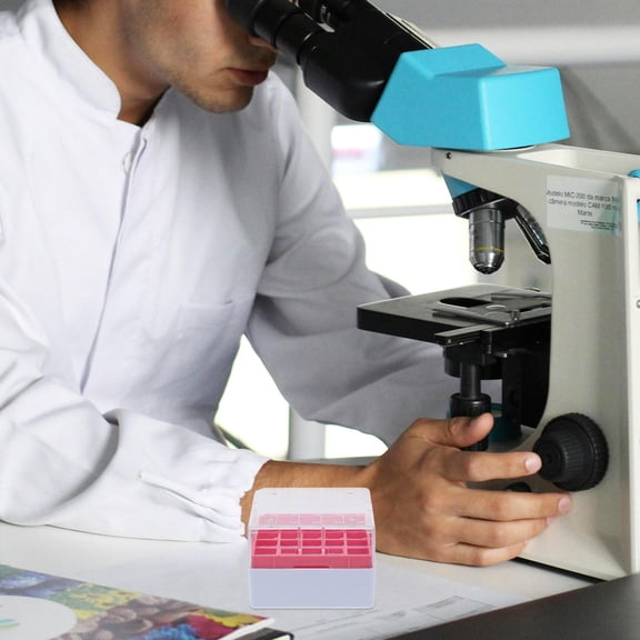 WHAMVOX Cryovial Freezer Rack Tubes Boxes Lab Test Holder for Chemistry