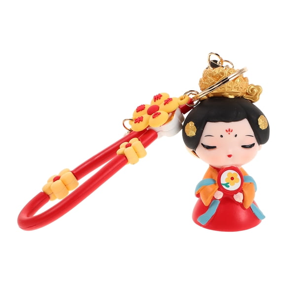 WHAMVOX Adorable Chinese Style Keychain for Car Keys, Backpacks, Handbags, Teen Girls, Kids, and Womens Accessories