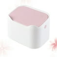 thumbnail image 1 of WHAMVOX Cute Pink Plastic Desktop Trash Bin MultiFunctional Waste Container for Home and Office Use 6.3 x 5.5 x 5.5 inches, 1 of 8