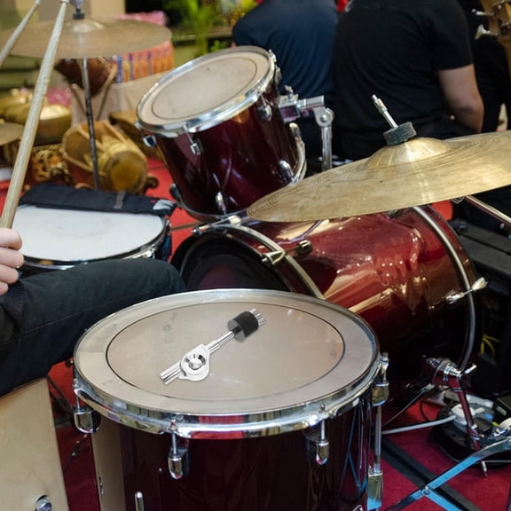 WHAMVOX Cymbal Boom Attachment 1Set Felt for Drum Stand Parts Stages Installation