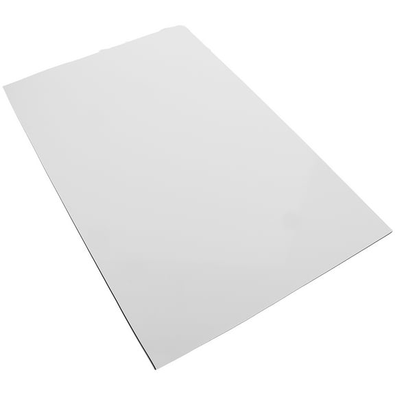 WHAMVOX DIY White PVC Guitar Pickguard Material Sheet for Electric Bass and Acoustic Guitars 9 x 12 Inches