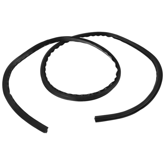 WHAMVOX Dashboard Sealing Strip Car Detailing 160.00X1.50X1.00CM Black