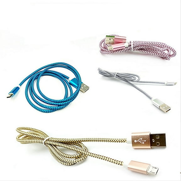 WHAMVOX Data Line Micro USB Charger Cable for Meter Charging