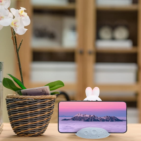 Luxshiny Cellphone Stand Figurines Resin Multi General Users Home Use 1Pcs 3.5x3.1x2.6in