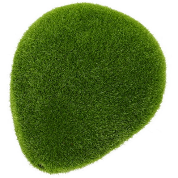 WHAMVOX  Decorative Faux Stones Micro Landscape Fake Moss Rocks Green