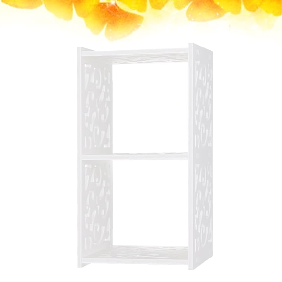 WHAMVOX Decorative Wall Shelf Hanging Storage Racks Mounted Shelves White