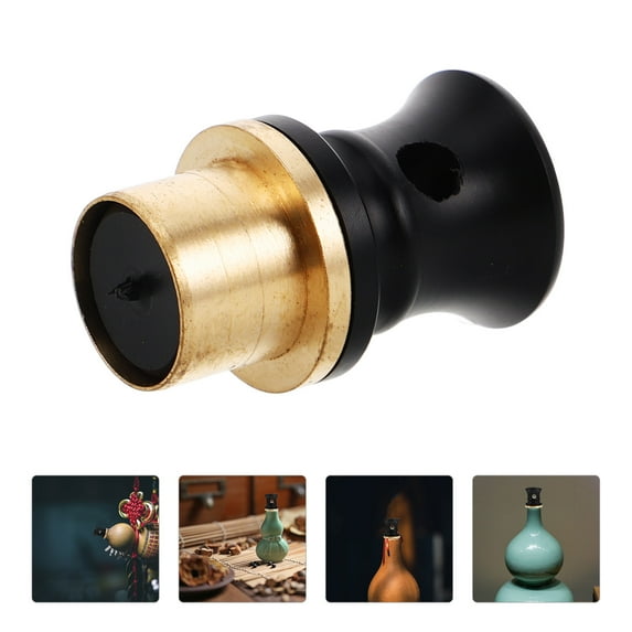 WHAMVOX Decorative Wine Gourd Stopper Reusable Wine Corks, Beverage Bottle Sealer Wine Bottle Plug Plastic Wine Stopper Wine Gourd Stopper