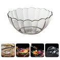thumbnail image 1 of WHAMVOX Dessert Bowls Acrylic Fruit Bowl Household Salad Bowl 14.8X8.5X6.5CM Transparent, 1 of 8