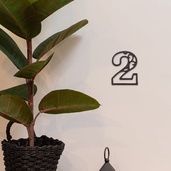 WHAMVOX Digital Wall Decoration Address Numbers for outside Retro