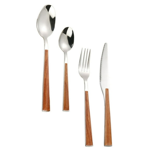 HOOWIFFY Parties Tableware Kit Stainless Steel Assorted Color 1 Set