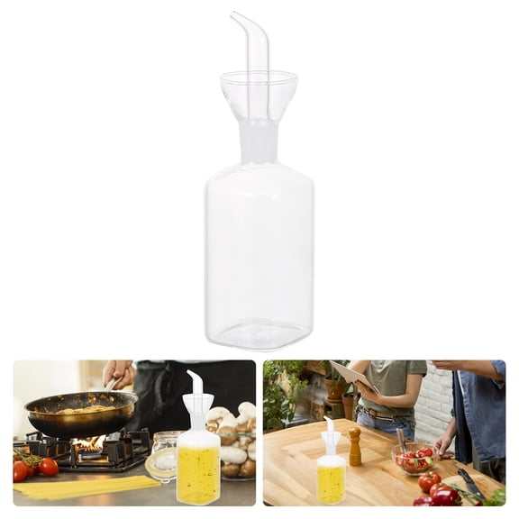 WHAMVOX  Dispensing Bottle Glass Oiler Condiment Kitchen Dispenser