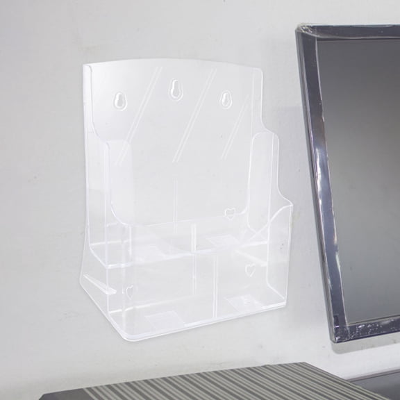 KAJNBN Transparent Magazine File Organizer 1Pcs 10.6x9.3x4.3in