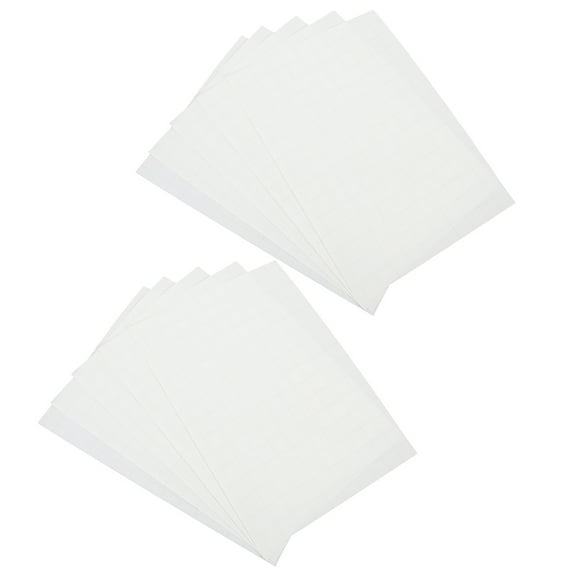 WHAMVOX Diy Heat Transfer Sheets 10Pcs White for T-Shirts Iron On Printing