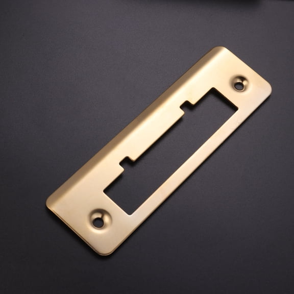 DECORNIJIA Latch Plate Door Lock Hardware Accessories Stainless Steel 1Pcs Assorted Color