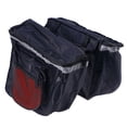 thumbnail image 1 of WHAMVOX Double Side Rear Back Bag Waterproof Mountain and Road Bike Tail Seat Bag(Black Red, Double Packings without Label), 1 of 8