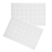 WHAMVOX Double Sided Adhesive Pads for Daily Use Strong Stickiness Easy to Remove White Acrylic 80pcs