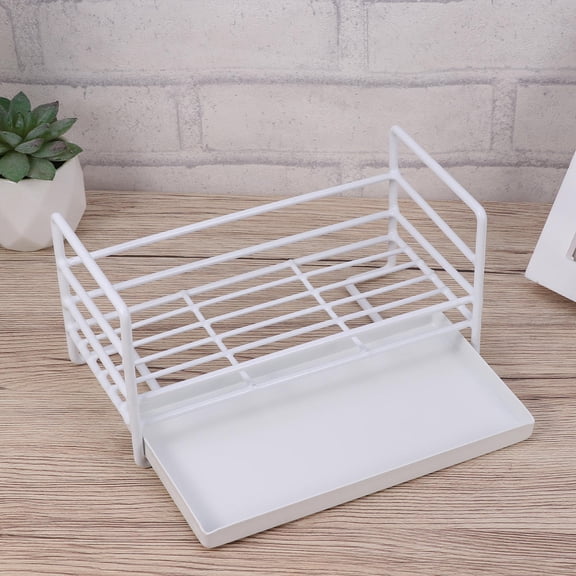 KHBUAB Countertop Drain Rack Sponge Household Users Bathroom Use 1Pack