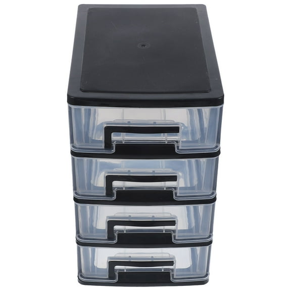 WHAMVOX Drawer Storage Cabinet Organizational Cosmetic Organizer Black