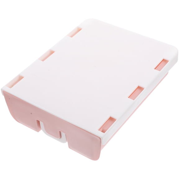 KAJNBN Plastic Desktop Organizer for Office Workers Home Accessory 1Pack 8.9x7.1x2.4In
