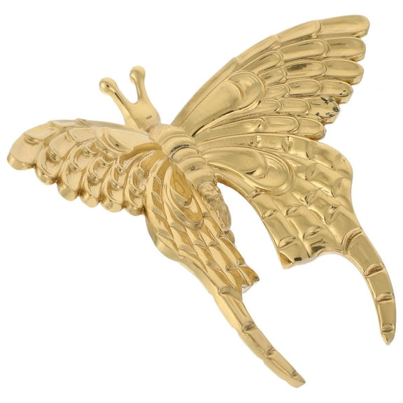 WHAMVOX Dresser Knob Butterfly Shaped Cabinet Drawer Knob Small Door Cupboard Pull Brass Furniture Pull