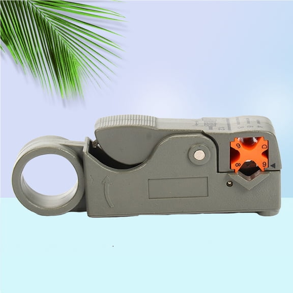 HEANUJJ Multi Function Cable Stripper Tool Grey 1Pack 3.9 x 0.8 x 1.4in