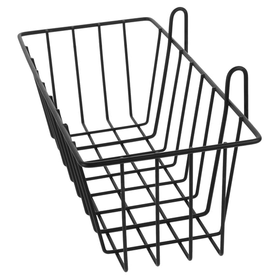 WHAMVOX Durable Iron Bunny Hay Feeder for Storage Use Black Easy to Clean and Add Hay Small Portable 1 Piece