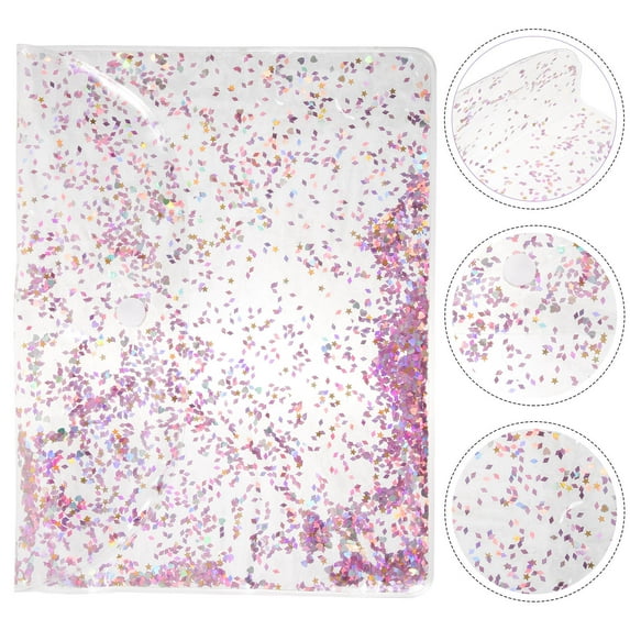 WHAMVOX Durable PVC Pink Makeup Organizer with Compact Size for Storage and Travel 6.3"x3.9"